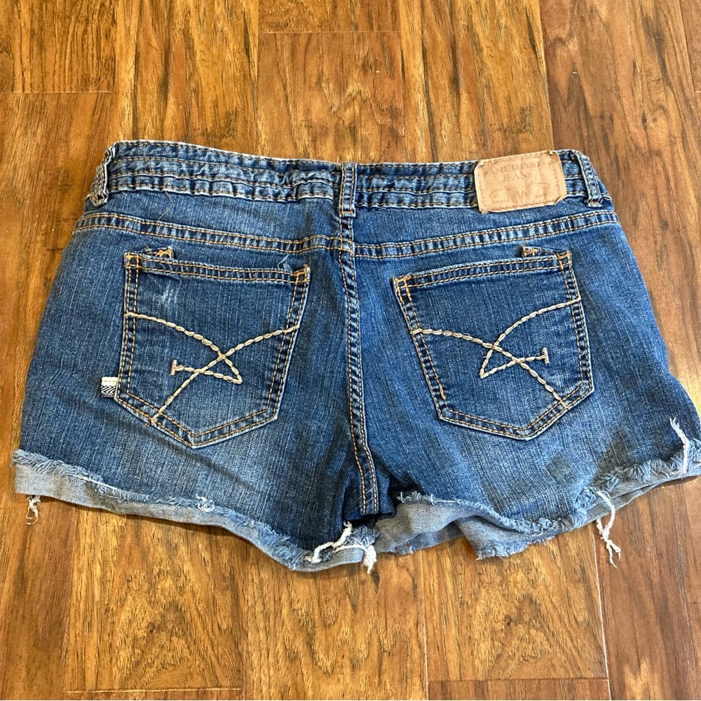 Y2K Women’s Amethyst Denim Shorts, Size 11 - Picture 4 of 8